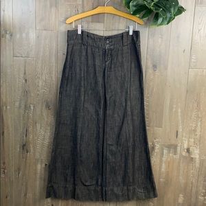 EUC Free People Boho Wide Leg 1970's Jeans